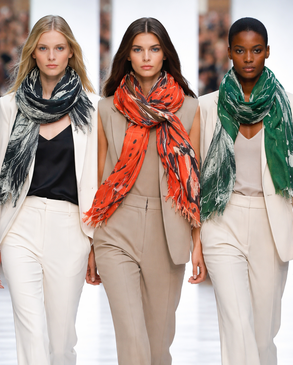sustainable designer scarves