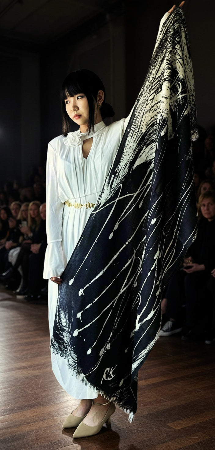 sustainable organic scarf