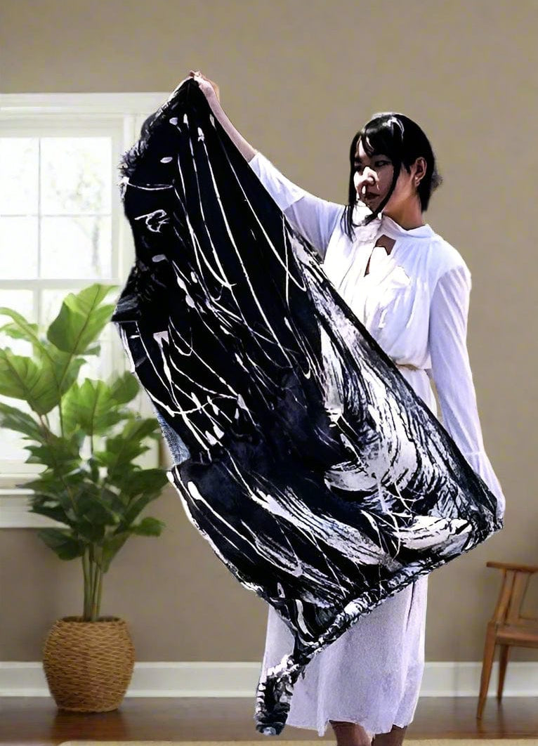 designer organic scarf