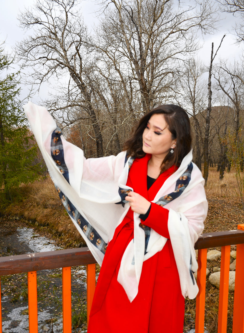 Organic Artwork Shawl