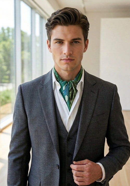 Green Scarf | Verdant Dew
