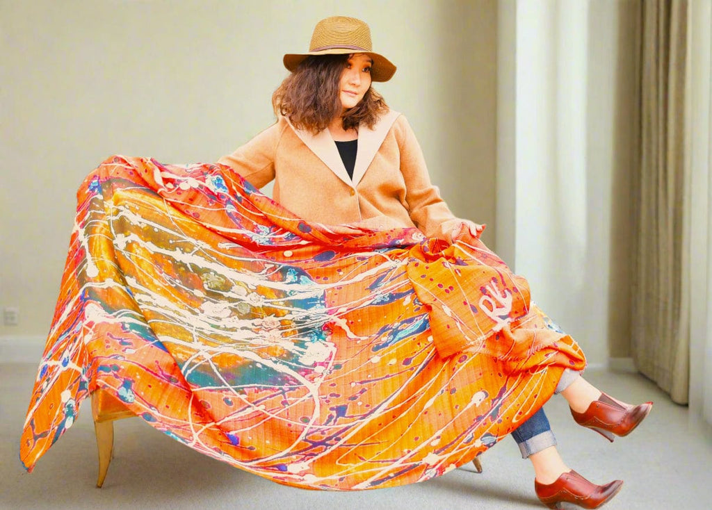 organic designer scarf